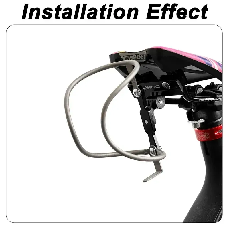 ODI Titanium Bike Bottle Rack Holder Bicycle Saddle Bottle