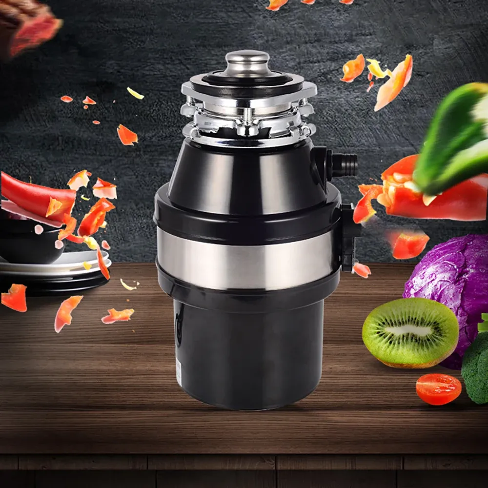 Blender Garbage Disposeurs Household Kitchen Food Prowector Food Sink Sinde Food Food Trewder en acier inoxydable Cutter Processeur