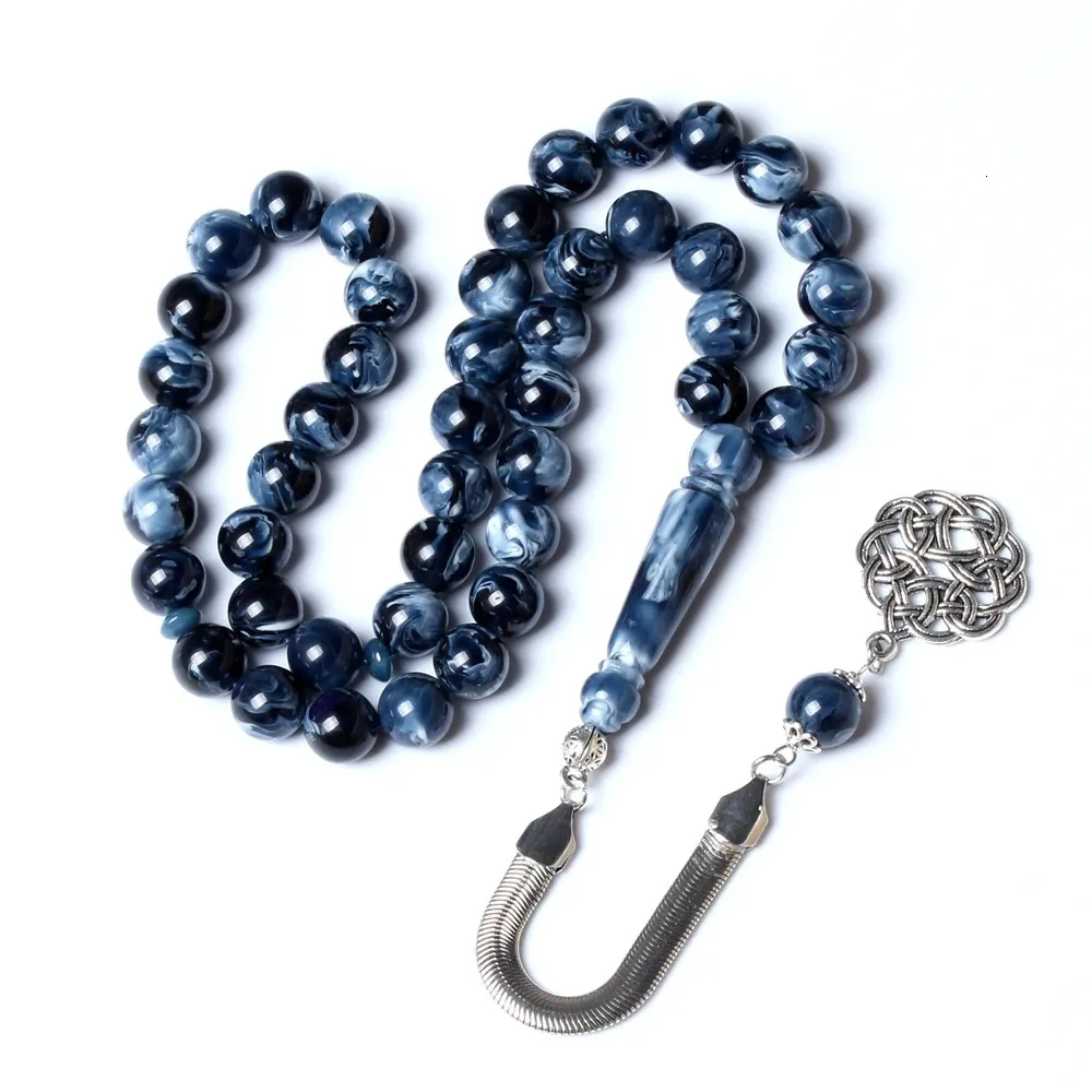 10mm 45 contas Presentes muçulmanos Jóias islâmicas Oração da Arábia Rosário Moda Profissão Misbaha Tasbih Factory 240410