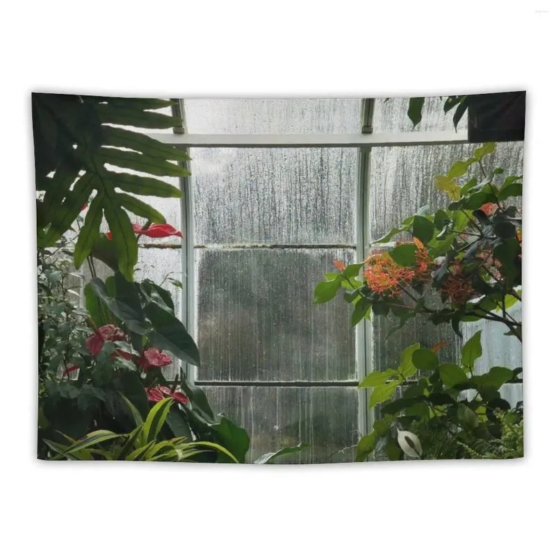 Tapestries Greenhouse Tapestry Wall Hanging Aesthetic Home Decor