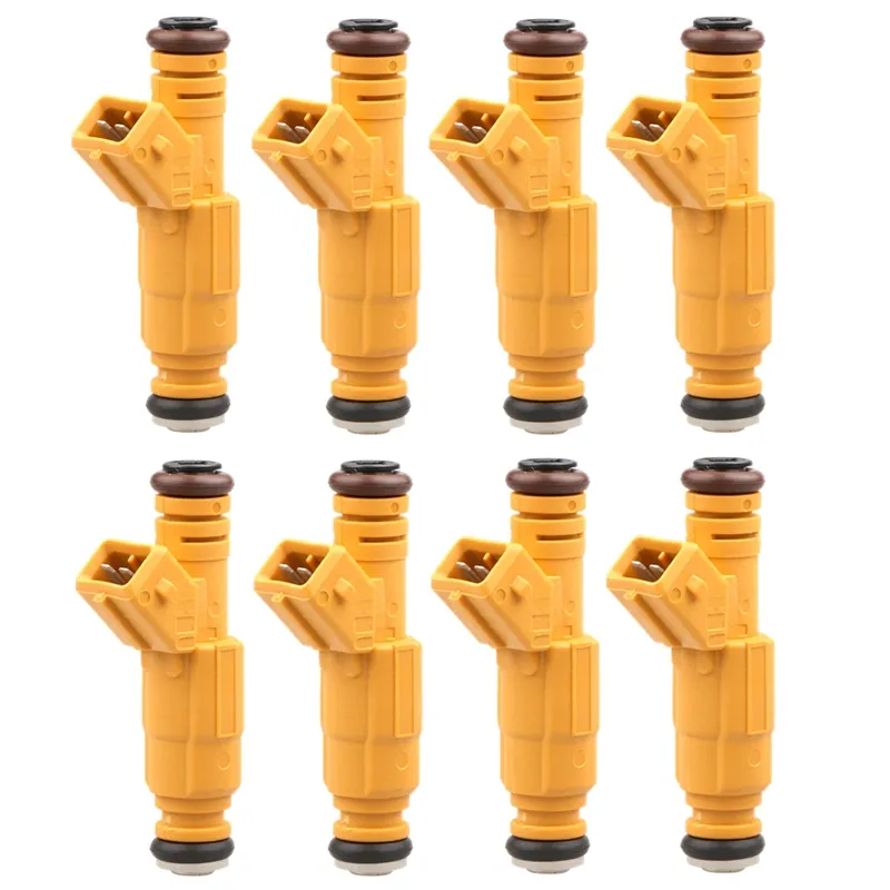 Set of 8 6.8L Fuel Injectors Compatible with Ford E-350 Econoline & E ...