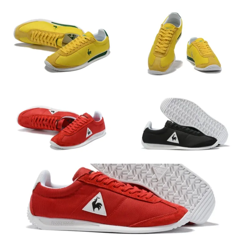 Chaussures de créateurs chaussures de course baskets chaussures décontractées femmes hommes soft jogging noire bleu jaune livraison gratuite classique gai