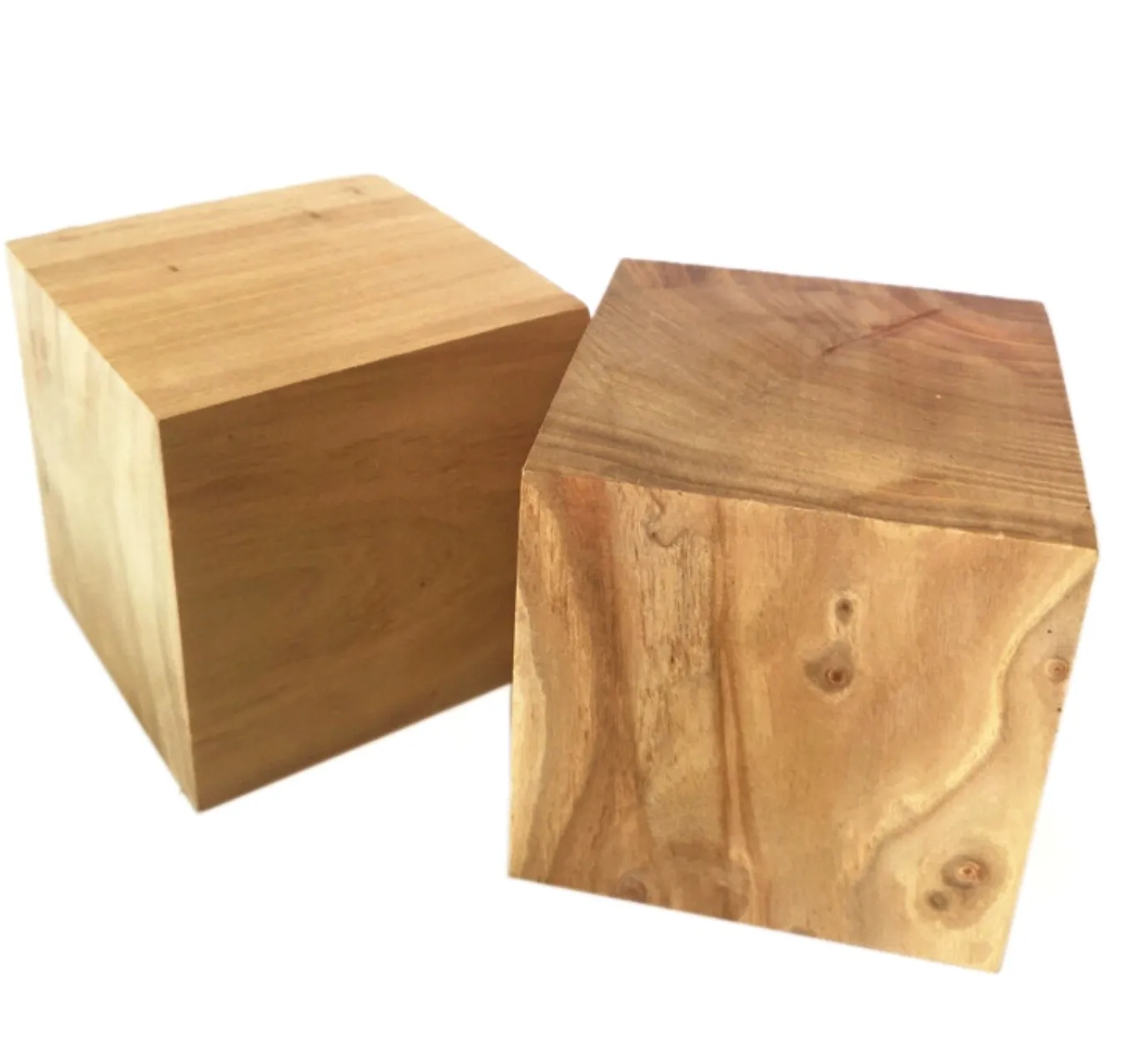 Cubo In Legno Di Mango Con Ripiano | Le Muse Di Francesca - Foto 4