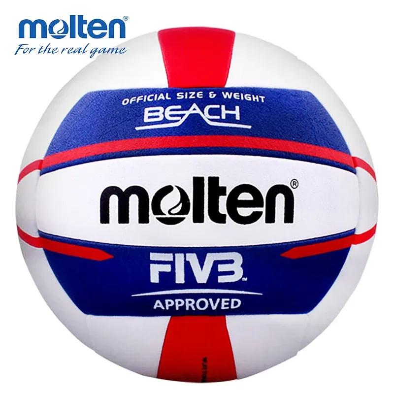 Volleyball Molten V5B5000 Beach Volleyball Ball Professional Officiell storlek 5 Volleyboll för matchutbildning FIVB Godkänd