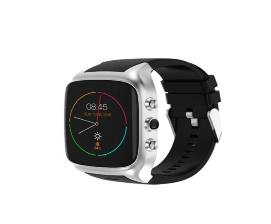 Smartwatches X01S d'origine Android OS 51 154 pouces ROM 8 Go étanche GPS Sensor Gravity Support SIM Card Smartwatches Téléphone 1PC8321160