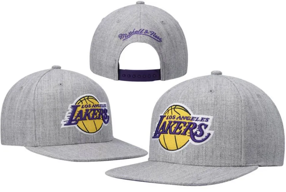 Basquete americano "Lakers" Snapback Hats Teams Finals de designers de luxo Campeões Locker Room Casquette Sports Hat Strapback Snap