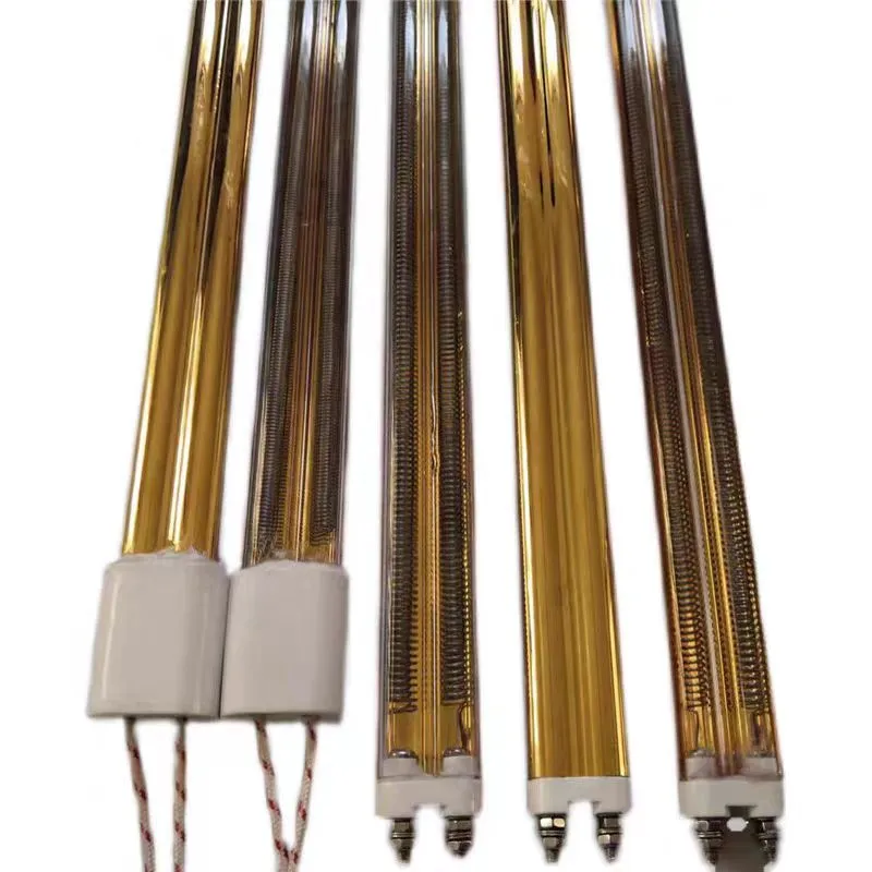 Single Ended Semi Gold-Plated Electric Furnace Wire Heat Tube