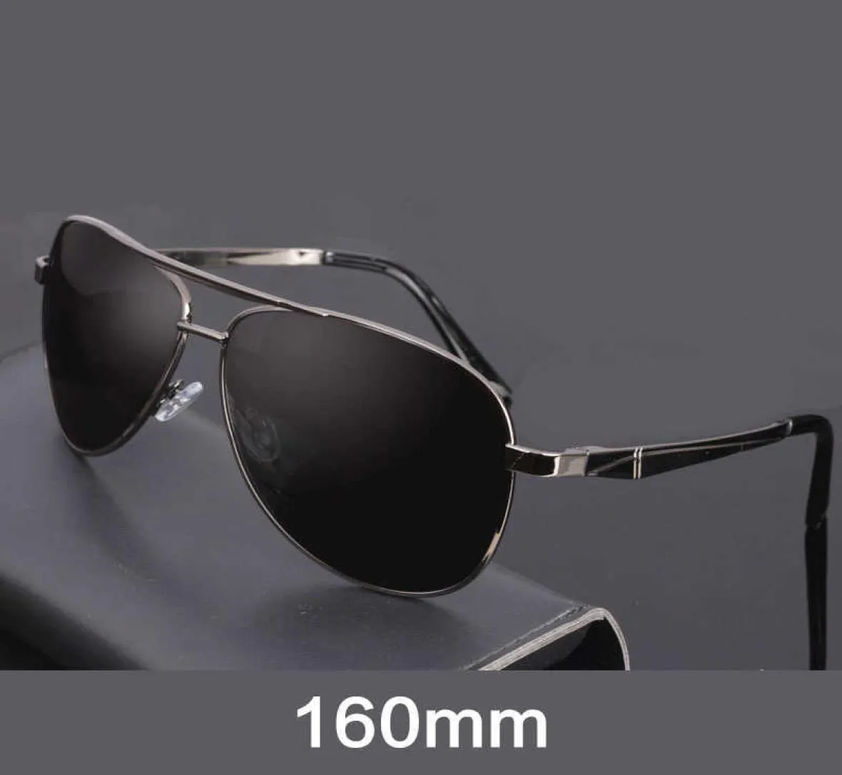 Evove 160 mm męskie okulary przeciwsłoneczne spolaryzowane ogromne ogromne okulary przeciwsłoneczne dla mężczyzny jadących antypolarne okulary Uv400 x08033456918