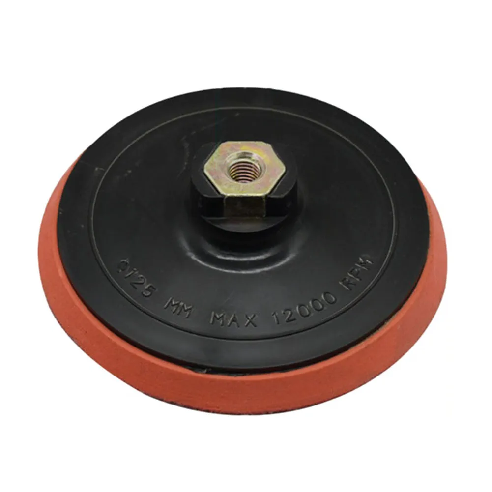 Glass Polish 125mm 180 Grit Sanding Discs – 5-Pack, Foam Backed Silicon Carbide For Rotary Polishers