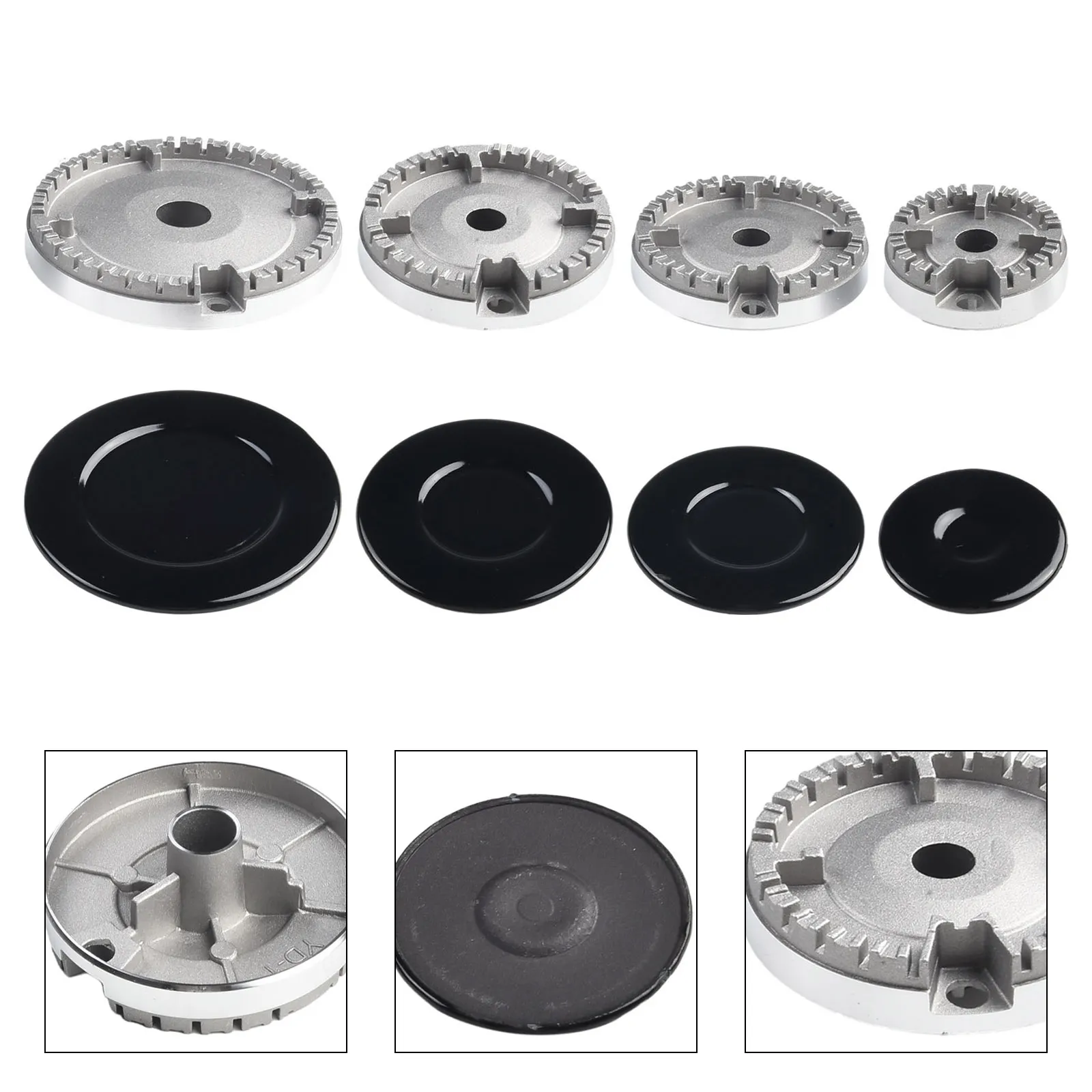 Cooker Control Cover Universal Cooker Burner Covers Set - Gas & Electric Stove Lid Upgrade ...