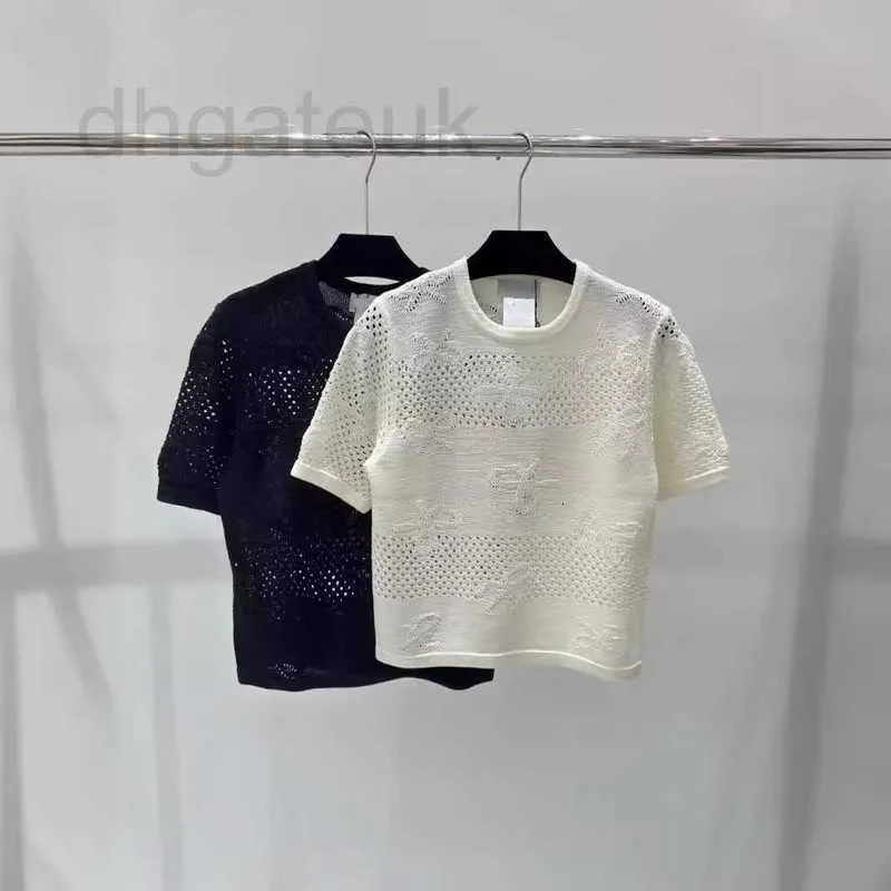 Damen-T-Shirt-Designer-Marke 24 Frühjahr Neues Klassiker, vielseitiges Alter, das bequeme und sanfte schlampige, schlampige, kurz Ärmelne Top GXIR reduziert