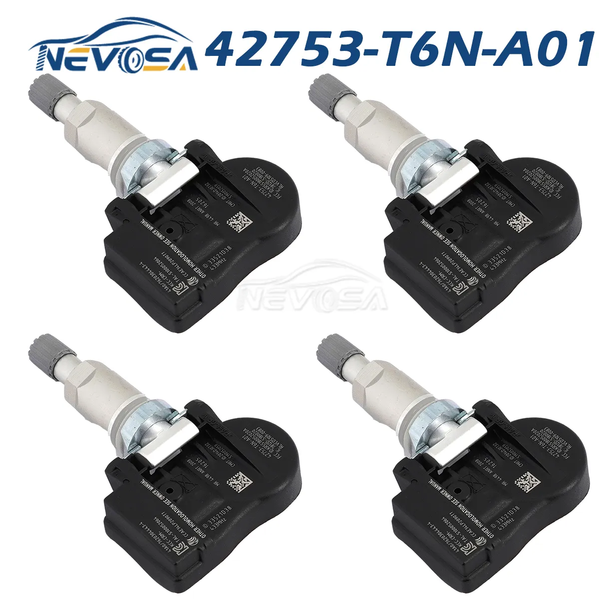 thumbnail image 2 of 4x 433MHz TPMS Sensors For Honda Odyssey & Acura TLX – 42753-T6N-A01 / E03, No Programming Needed 2 of 5