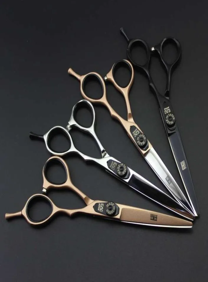 Neuankömmling professionelles Friseurhaarschneiden Schere Kasho GF60 55 Zoll 60 Zoll 6CR Silverblackrose Golden7177765