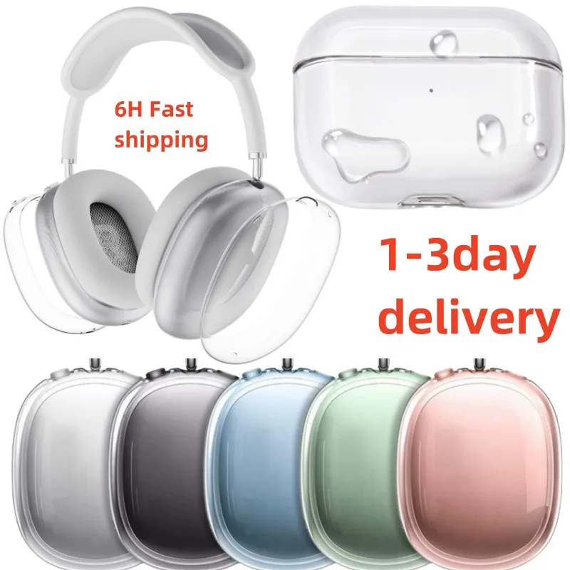 R Pro 2 Air Pods 3 Max Ohrhörer Airpod Bluetooth -Kopfhörerzubehör Solid Silicon Cute Protective Cover Apfel