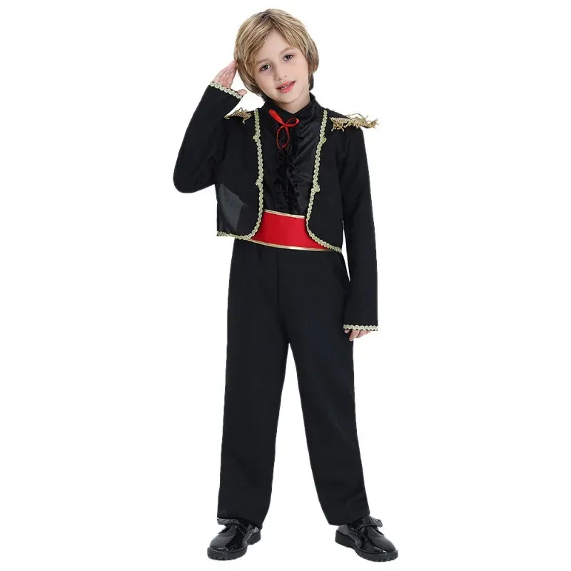 Spanish Matador Flamenco Dance Exotic Costume for Boys, Halloween