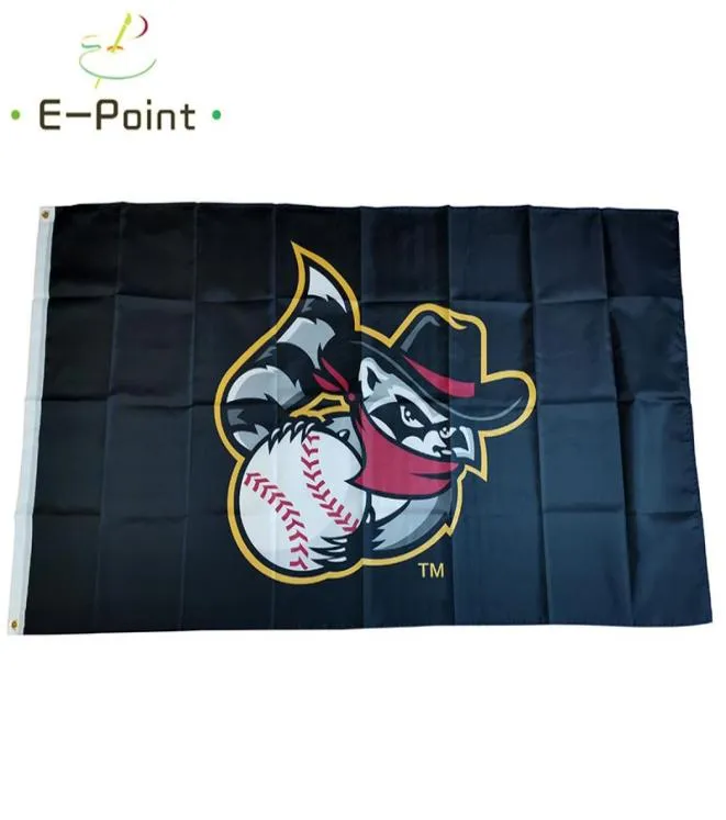 MILB Quad Cities River Bandits Flag 35ft 90cm150cm Polyster Banner decoração voando Home Garden Gifts Festive Gifts5622966