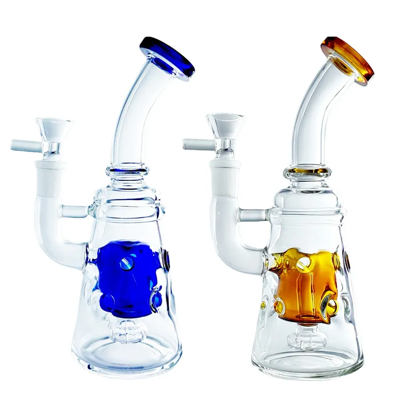 High quality hollow glass hookah, pipe, and chimney 8.2 inches