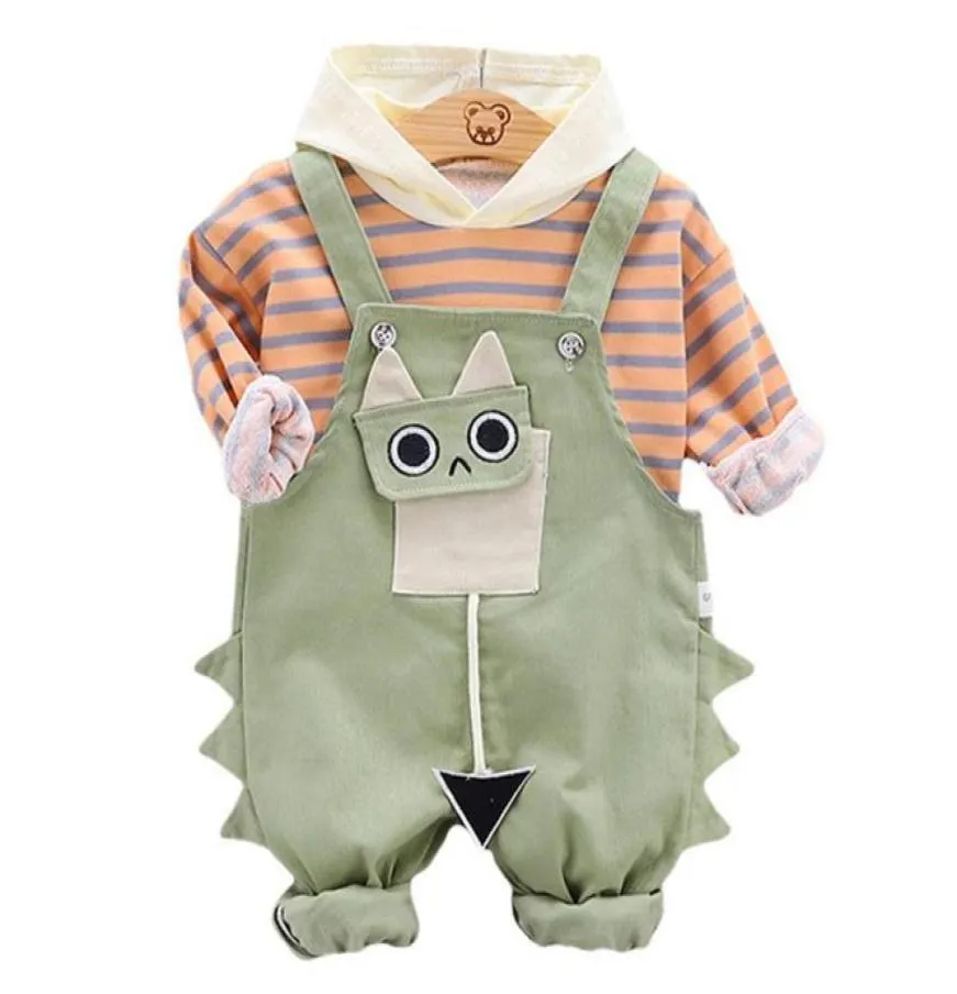 Clothing Sets selling Style Spring Fall Baby Boy Girl Clothes Toddler Cotton 2Piece Set Children Cute Cartoon Korean Suit9074322