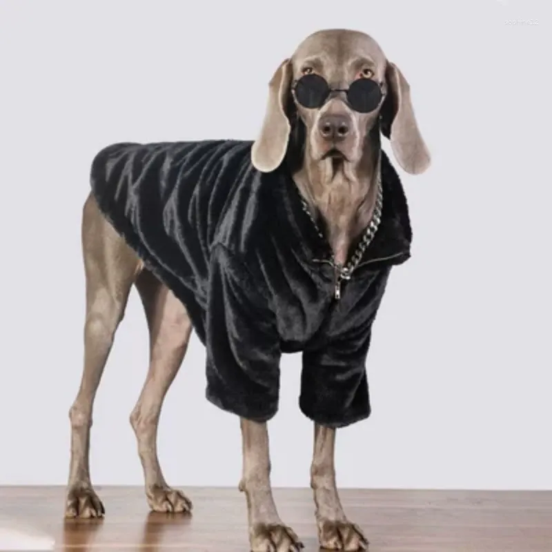 Dog Apparel Clothing Winter Large Golden Fur Husky Cotton Jacket Warm Pet Labrador