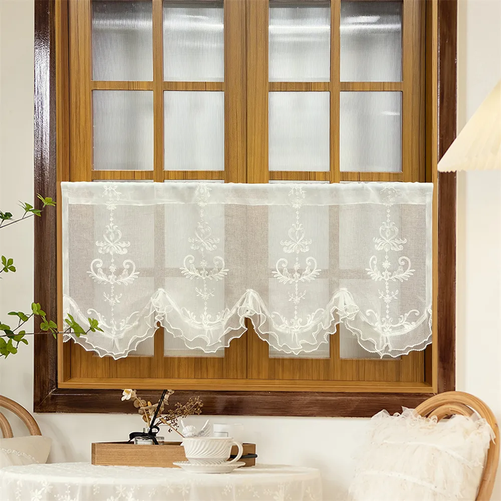 Vintage Kitchen Lace Valance Curtains Embroidered Beaded Coffee Door Window  Drapes from Dhgate Curtain - price 30.37, image size:1000x1000
