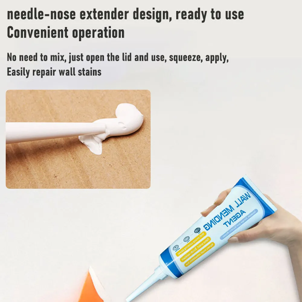Wall Mending Agent Waterproof Wall Repair Paint Crack Mildew Remover Anti-Leaking Sealant Quick-Drying Restore Wall Repair Paste - 15 - View #7