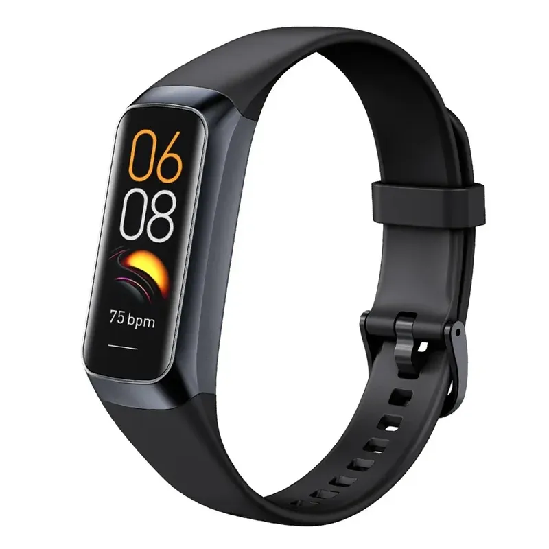 Wristbands C60 Smart Bracelet Amoled Screen Heart Rate Blood Fitness Tracker SmartBand For Women Men Fashion Sport Smartwatch