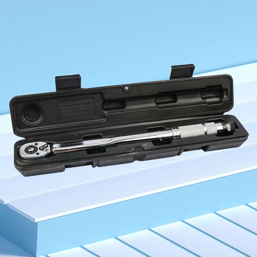 3/8 Inch Torque Wrench with Square Drive - Adjustable Preset Hand Tool ...
