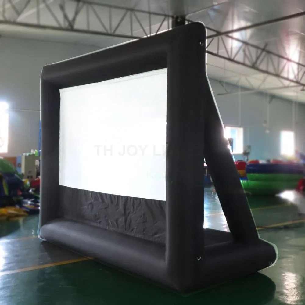 Expédition aérienne Activités extérieures Home Theatre Prépose gonflable Projection de projection Écrans de film à vendre