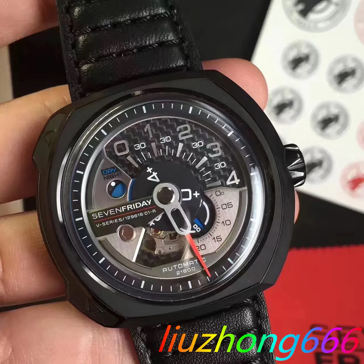 Hot Sell 2024 Nyaste mode SevenFriday Watches Brand Wuman Watch V Series V3/01 Men Auto Mechanical Watch Men's Watches Miyota Movement