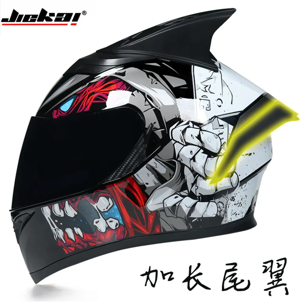 four seasons motorcycle racing helmets Full Face Helmet, Dual Visor Full Face Helmet, DOT Approved for Adult Unisex Youth, Moped Street Cycling Cruiser Scooter Moped Crash Helmet -A-Small(55-56) : Automotive level features and everyday reliability Mountain bike full face helmet