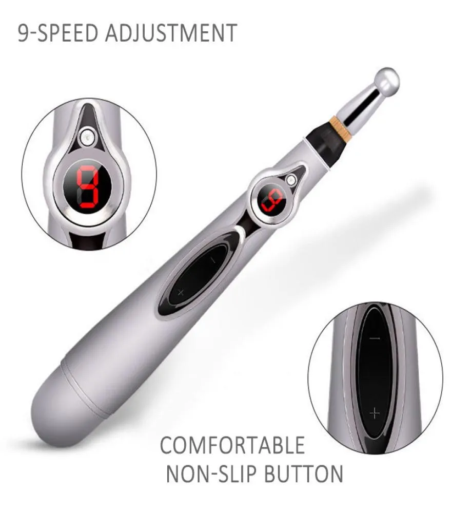 Electronic Accupuncture Pen Massage Relief Pain Pain Tools Health Therapy Instrument Heal Energy DC88 SH1907275392197