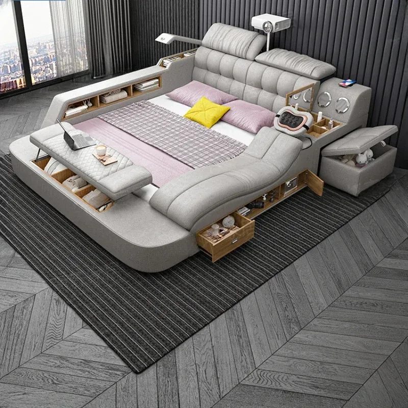 Modern multifunctional bed discount
