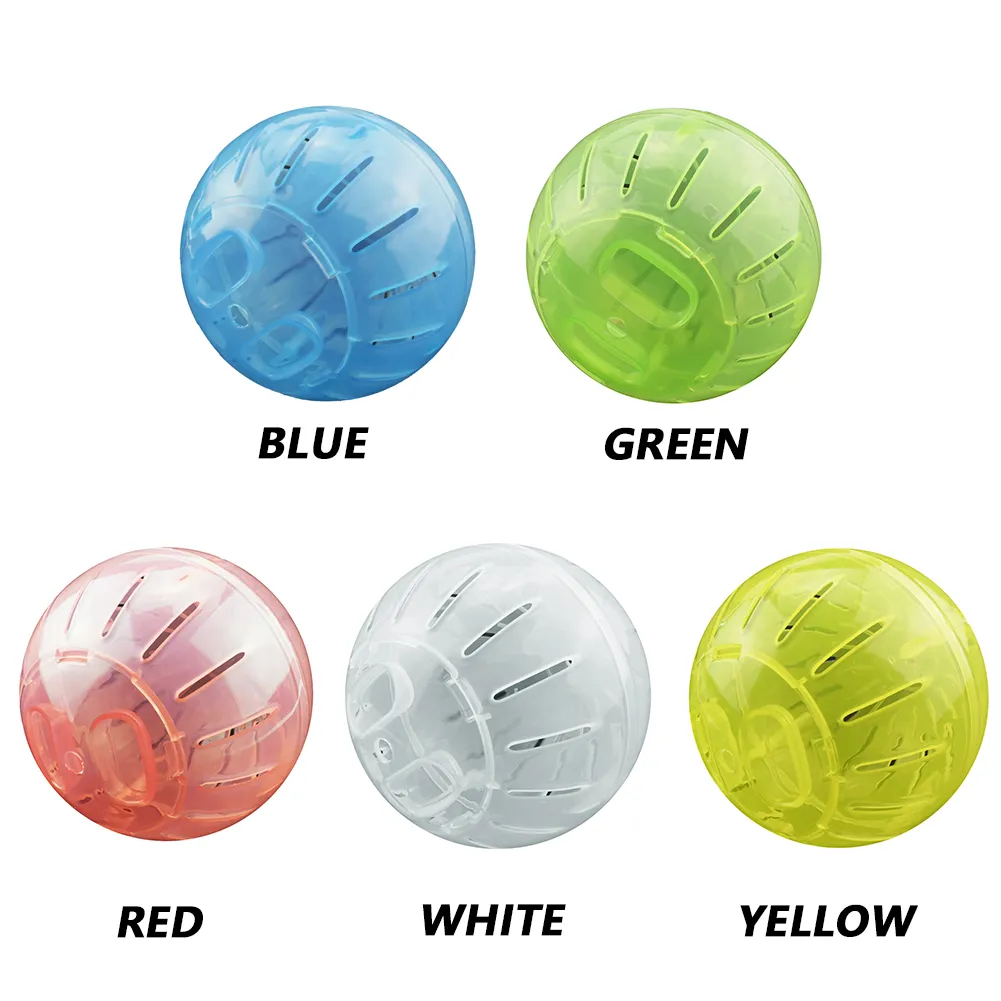 Large Transparent Hamster Exercise Ball – Ventilated, Safe For Small Pets, Easy To Clean, Jumbo Size For Chinchillas & Gerbils - View #2