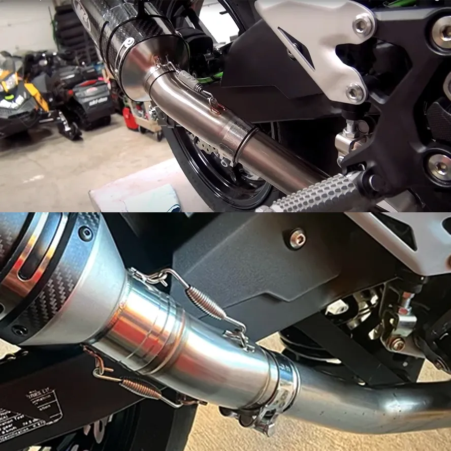 DHgate.com:Kawasaki Ninja 400 Z400 Exhaust Middle Pipe Slip