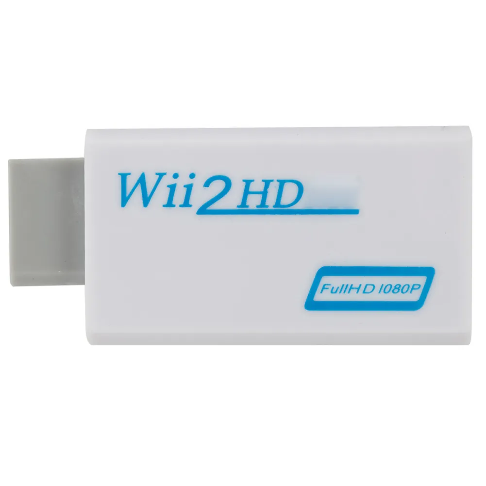 Wii To HDMI Adapter – 1080p HDMI Output With 3.5mm Audio, Wii/U Compatible
