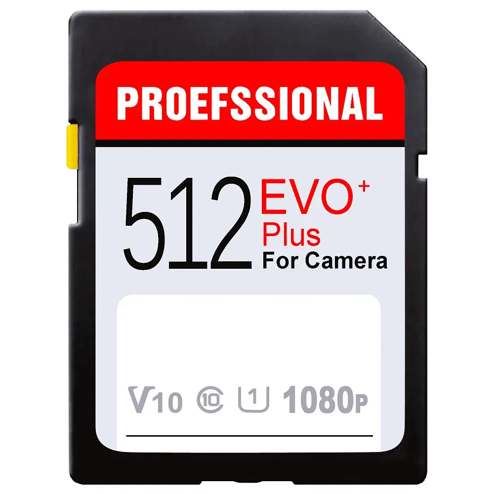 Kaarten Camera SD -kaart 512 GB Memory Cards 8GB 16GB 32 GB 64 GB 128 GB SD UHSI SD -kaart voor SLR