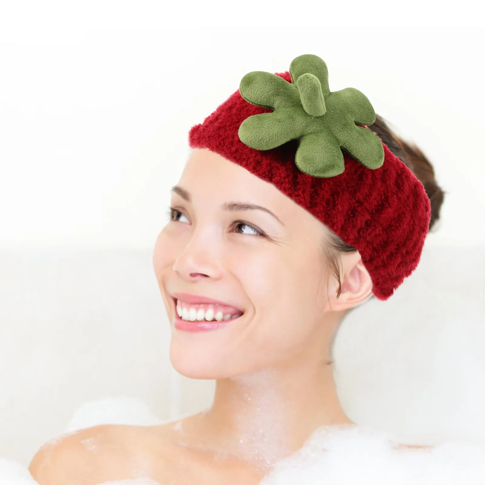 Coral Fleece Washing Makeup Headband Hair Tape for Women Spa Skincare