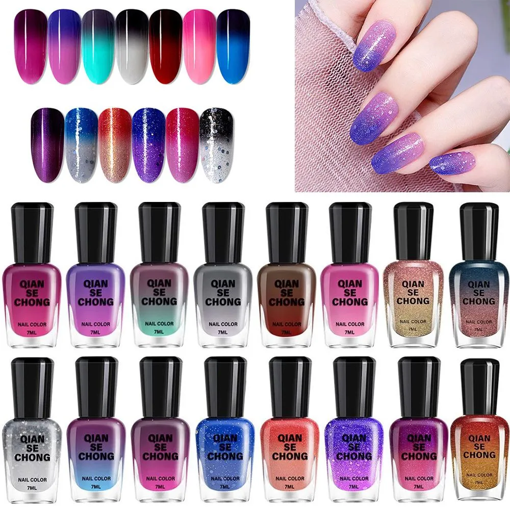 Gradient Nail Polish Colours Varnish Water Based, Temperature 