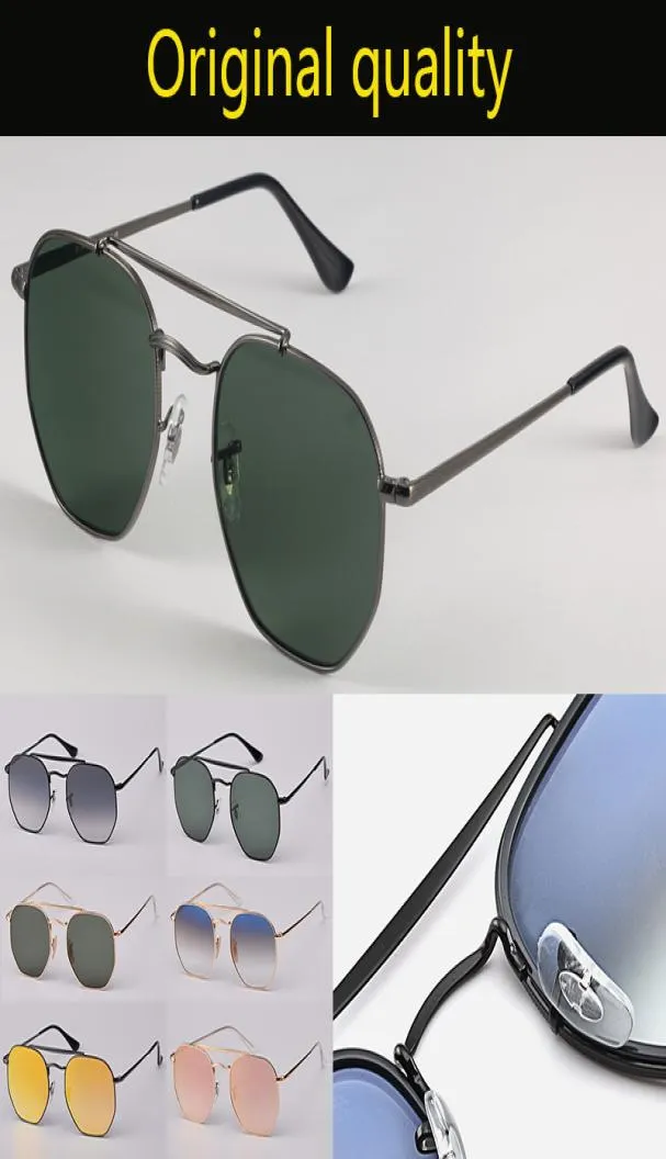 Lunettes de soleil hommes et femmes de qualité supérieure.