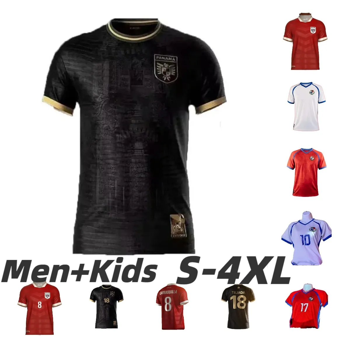 2024 2025 Panamas Soccer Jerseys Home Away Michael Murillo 24 25 Camisetas Eric Davis Alberto Quintero Anibal Godoy Gabriel Panama Football Shirts Men Uniforms S-4XL