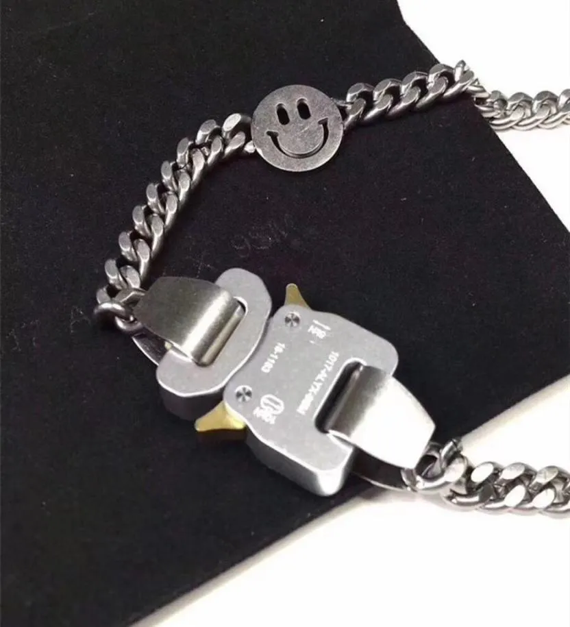 Hero Chain alyx Studio Metal Chain Necklace Bracciale Cinture da uomo Accessori stradali per esterni hip hop 2881532