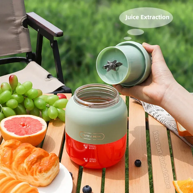 Juicers Portable Electric Juicer Blender Mini Mixers Juicers Fruit Extractors Food Milkshake Multifunction Sport Bottle Juicing Cup