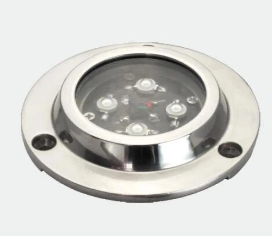 LED تحت الماء ضوء 12V القارب اليخت LED تحت الماء لمصباح السباحة البحرية في المياه مضادة للماء IP68 ROUND FOUNTAIN LIG4685234