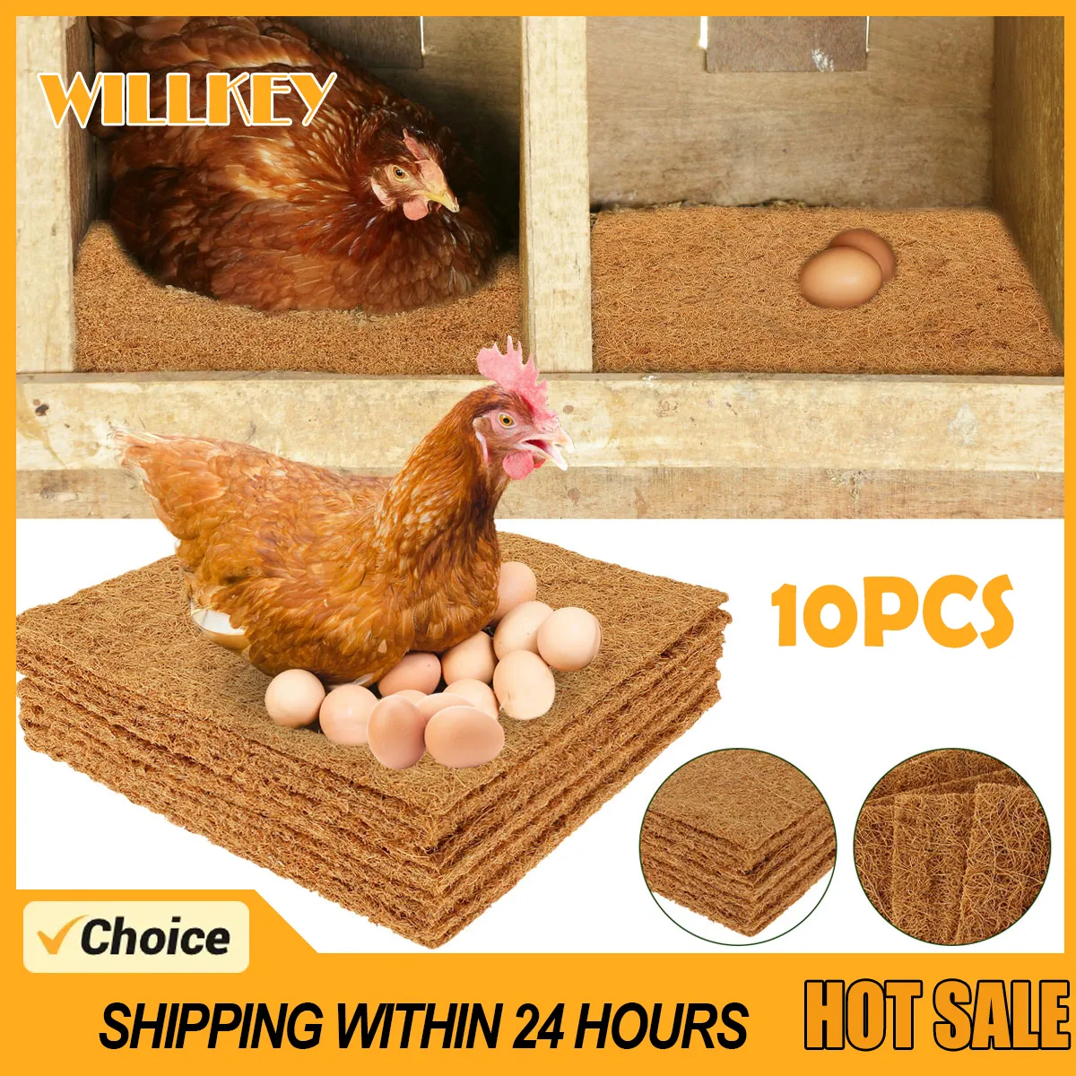 Aazon.co: JIANWEI 4 PCS Chicken Nesting Pads, Nesting Box Pads For Chicken Coop Bedding