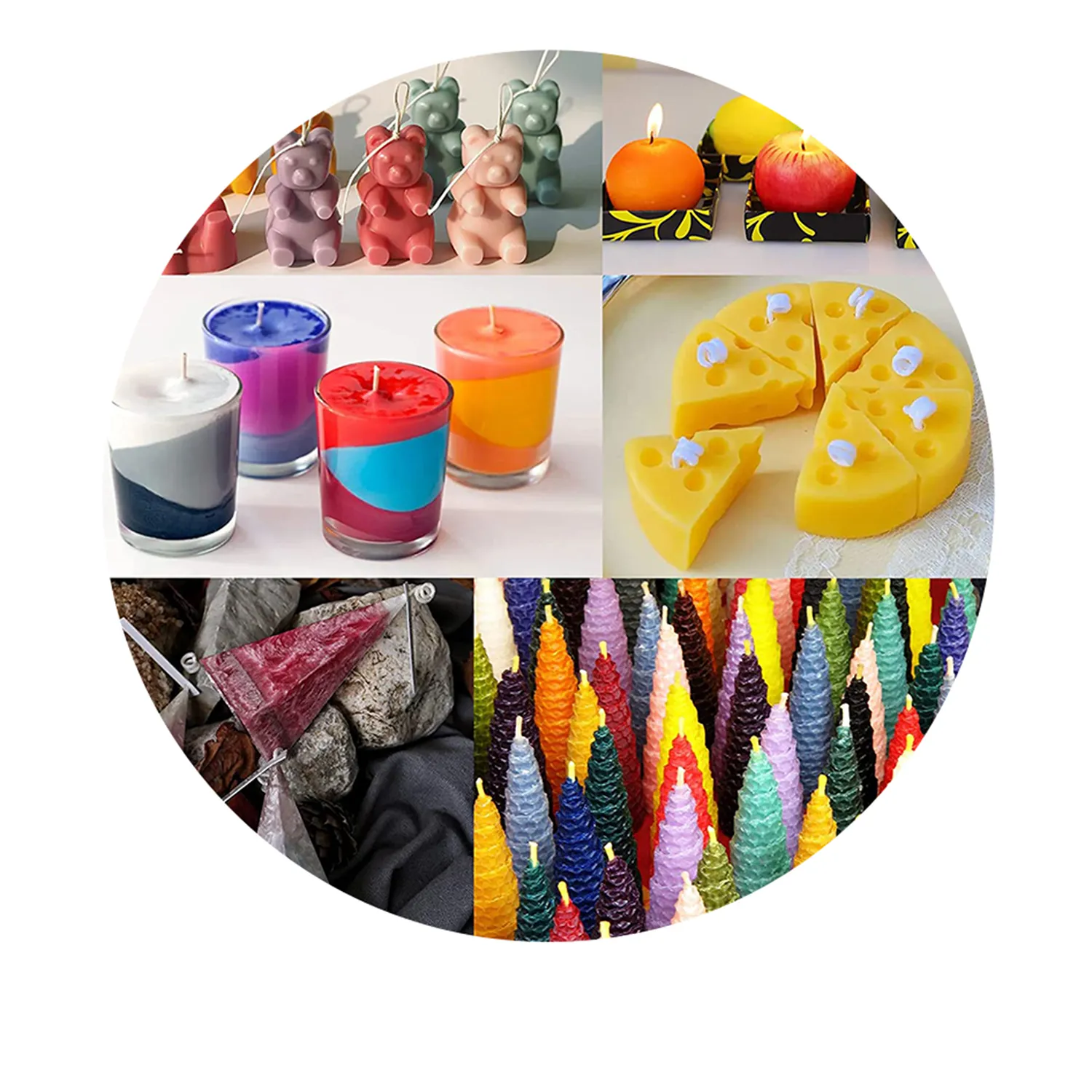 Candle Dye Pigment Kit Liquid Colorants, Multiple... From Ddmyearth ...