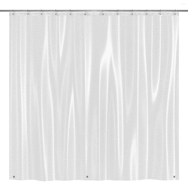 Shower Curtains Curtain Clear Liner Stand Up Waterproof For Stall Bathroom Lined