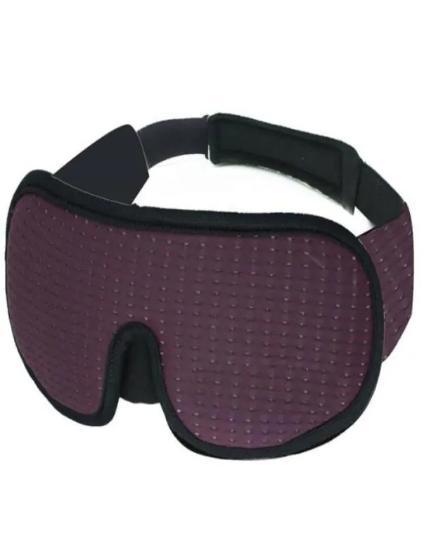 Blokkerende licht slapende oogmasker zacht gewatteerde reisschaduw deksel ontspanning ontspannen blinddoek oogkap slaapmasker Eyepatch9686404594401
