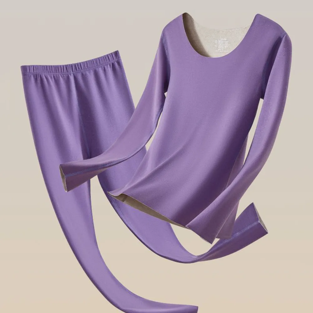 women's silk long underwear tops