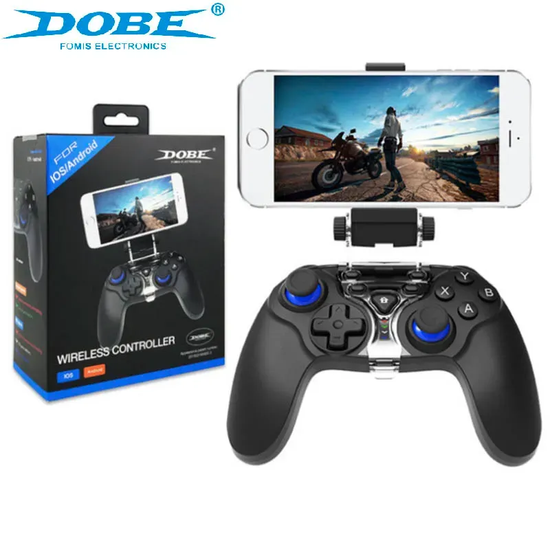 Gamepads dobe wireless bluetoothcompatible gamepad suporta iOS Android System Mobile Phone Support Support MFI Game Controller