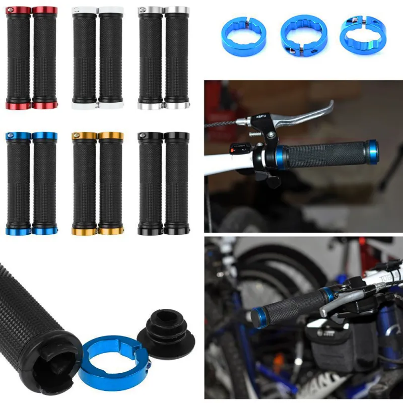 thumbnail image 2 of Non-Slip Bike Grips With Lock-On Design - Mountain Bike & BMX Handlebar Grips, Shock-Absorbing Comfort 2 of 13